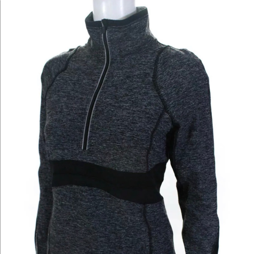 Lululemon Nylon Long Sleeve Zipper Pullover